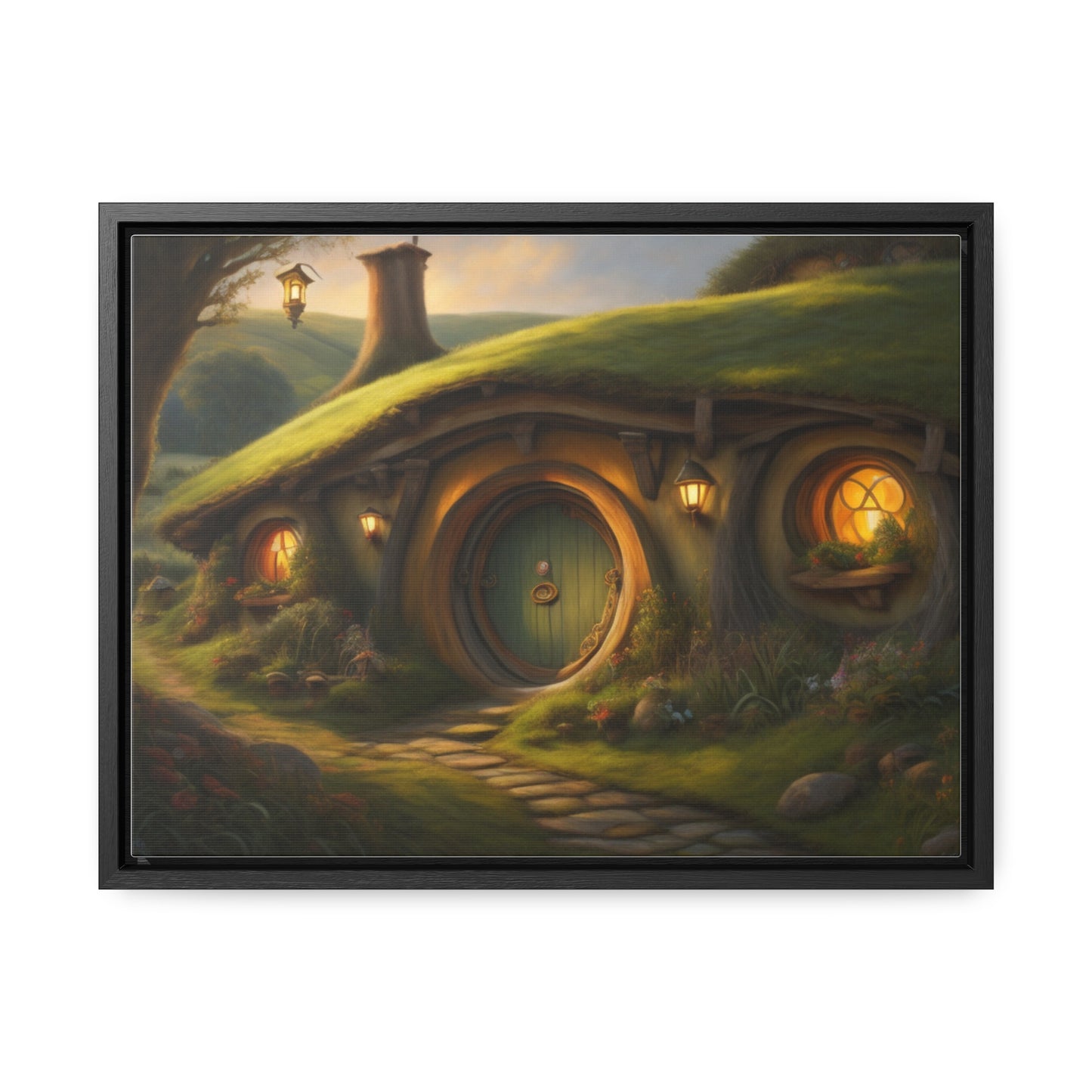 Hobbiton, Wall Art, Gallery Canvas Wraps, Horizontal Frame