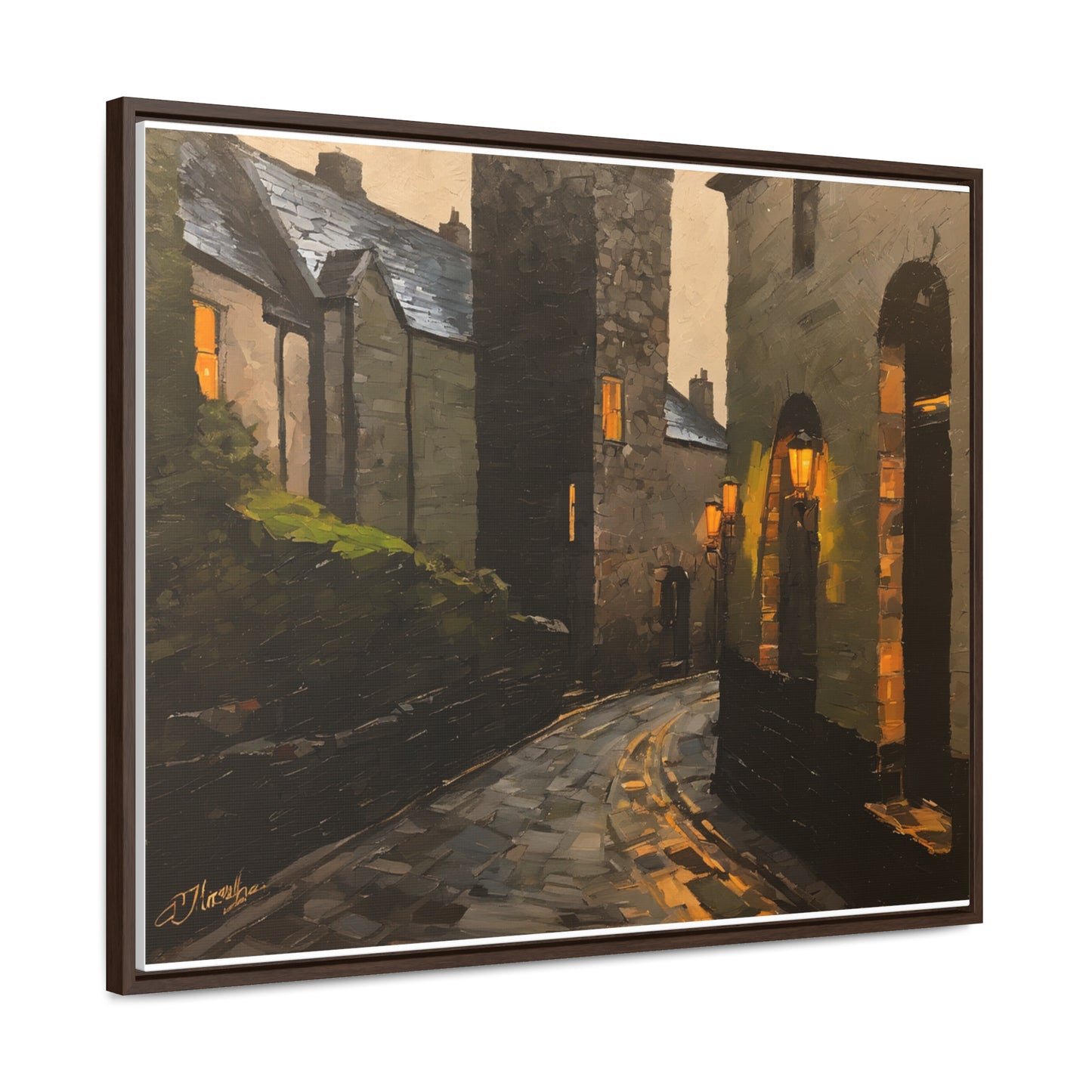 Walk the streets, Wall Art, Gallery Canvas Wraps, Horizontal Frame