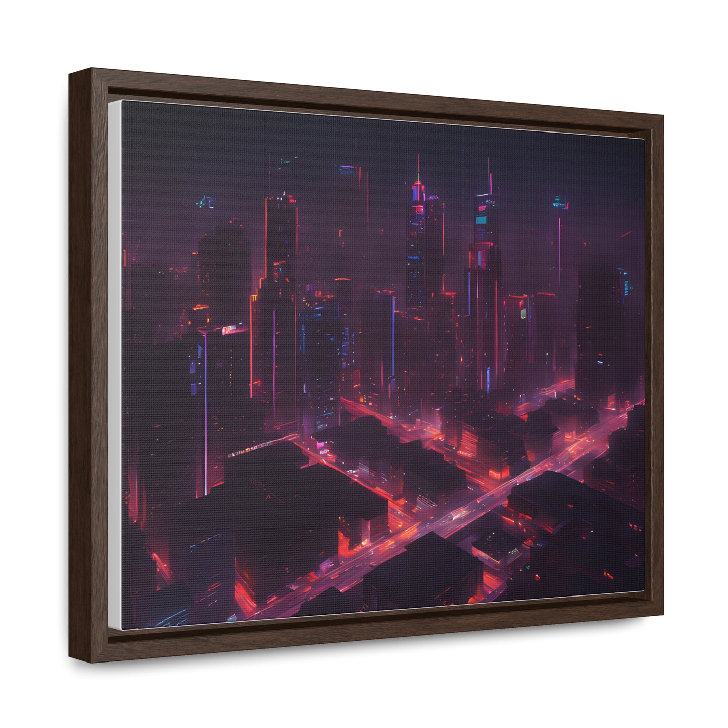 Neon lights, Wall Art, Gallery Canvas Wraps, Horizontal Frame