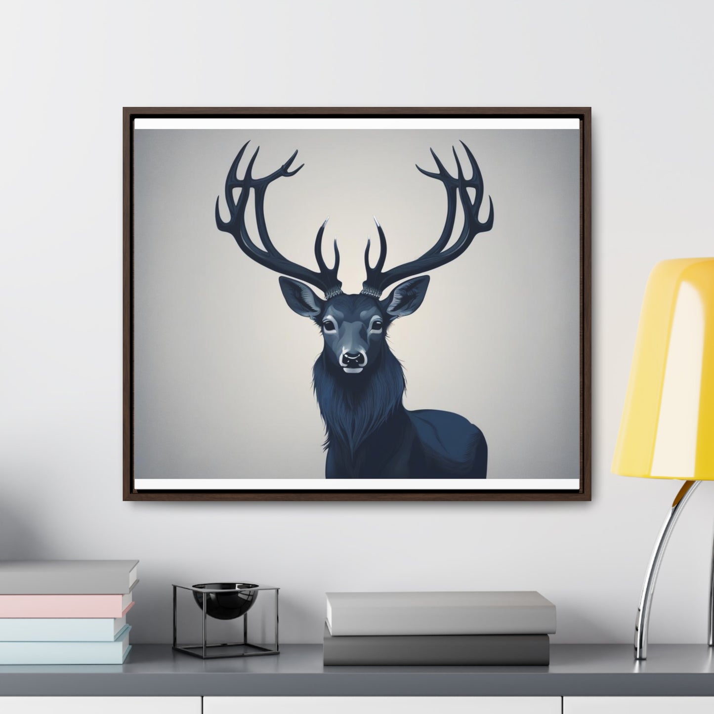 Deer Antlers, Wall Art, Gallery Canvas Wraps, Horizontal Frame