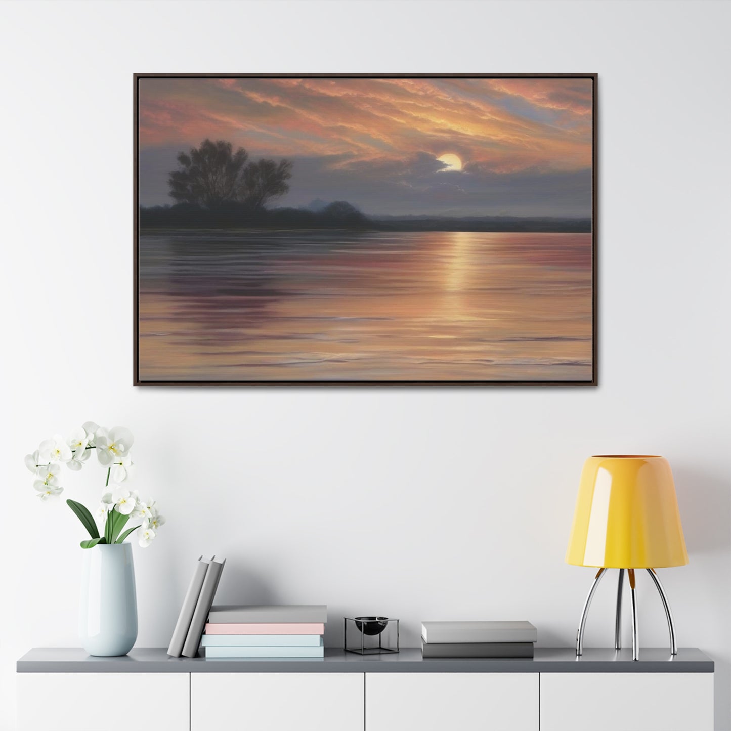 Sun Rise, Wall Art, Gallery Canvas Wraps, Horizontal Frame