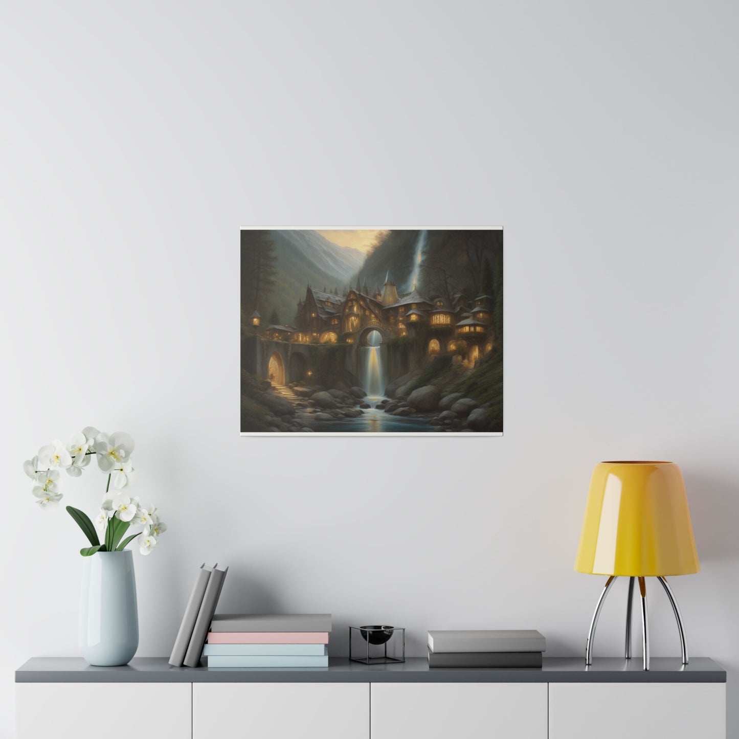 Rivendell, Wall Art, Matte Canvas, Stretched, 0.75"