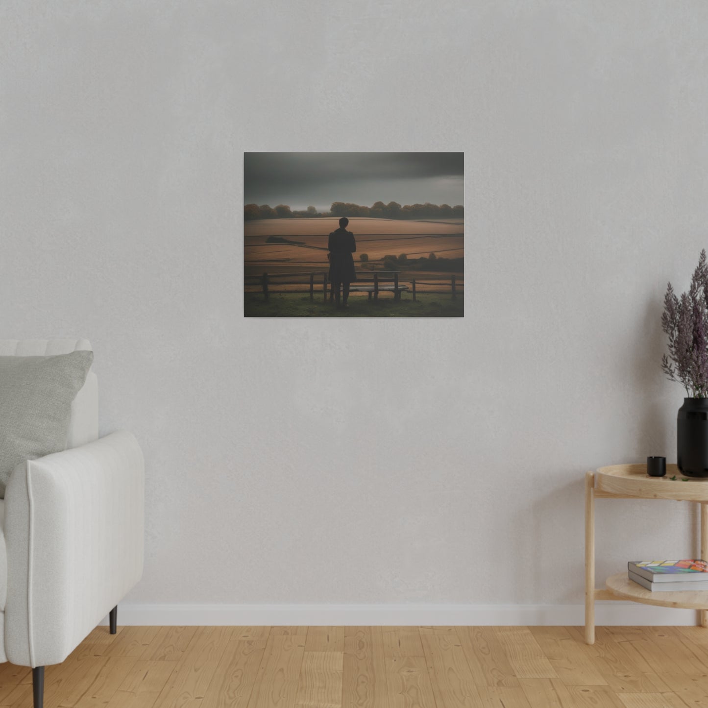 Alone, Wall Art, Matte Canvas, Stretched, 0.75"