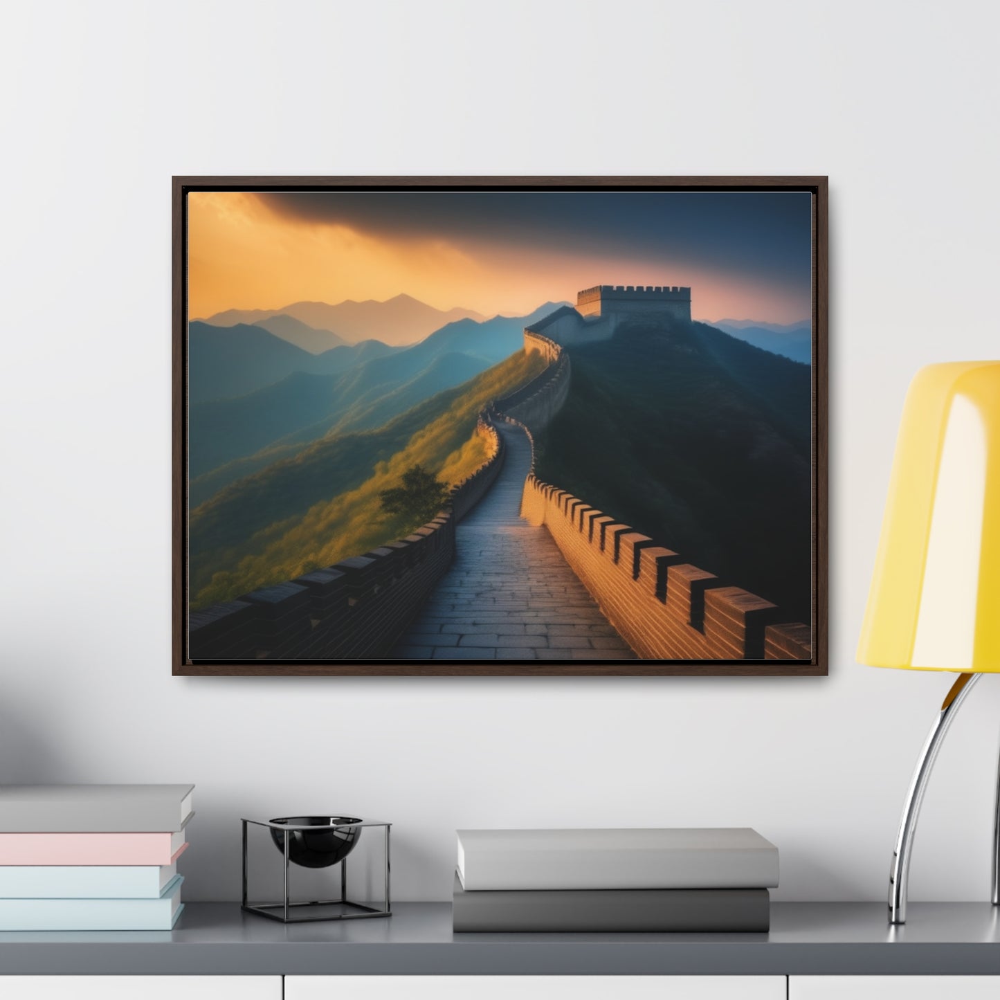 Great Wall of China, Wall Art, Gallery Canvas Wraps, Horizontal Frame