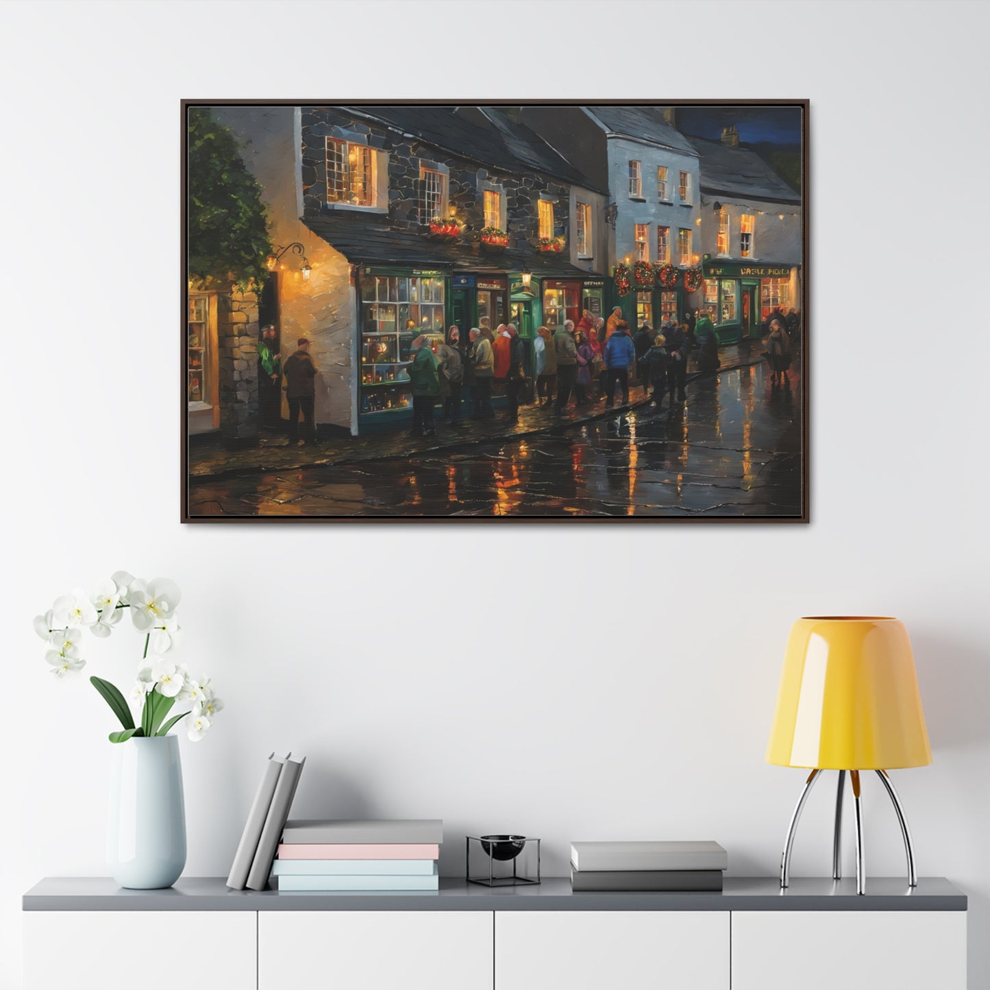 The Pub, Wall Art, Gallery Canvas Wraps, Horizontal Frame