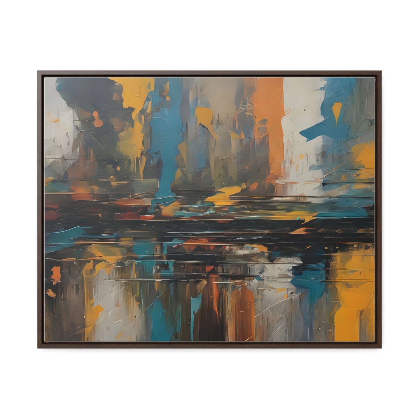 Abstract, Wall Art, Gallery Canvas Wraps, Horizontal Frame