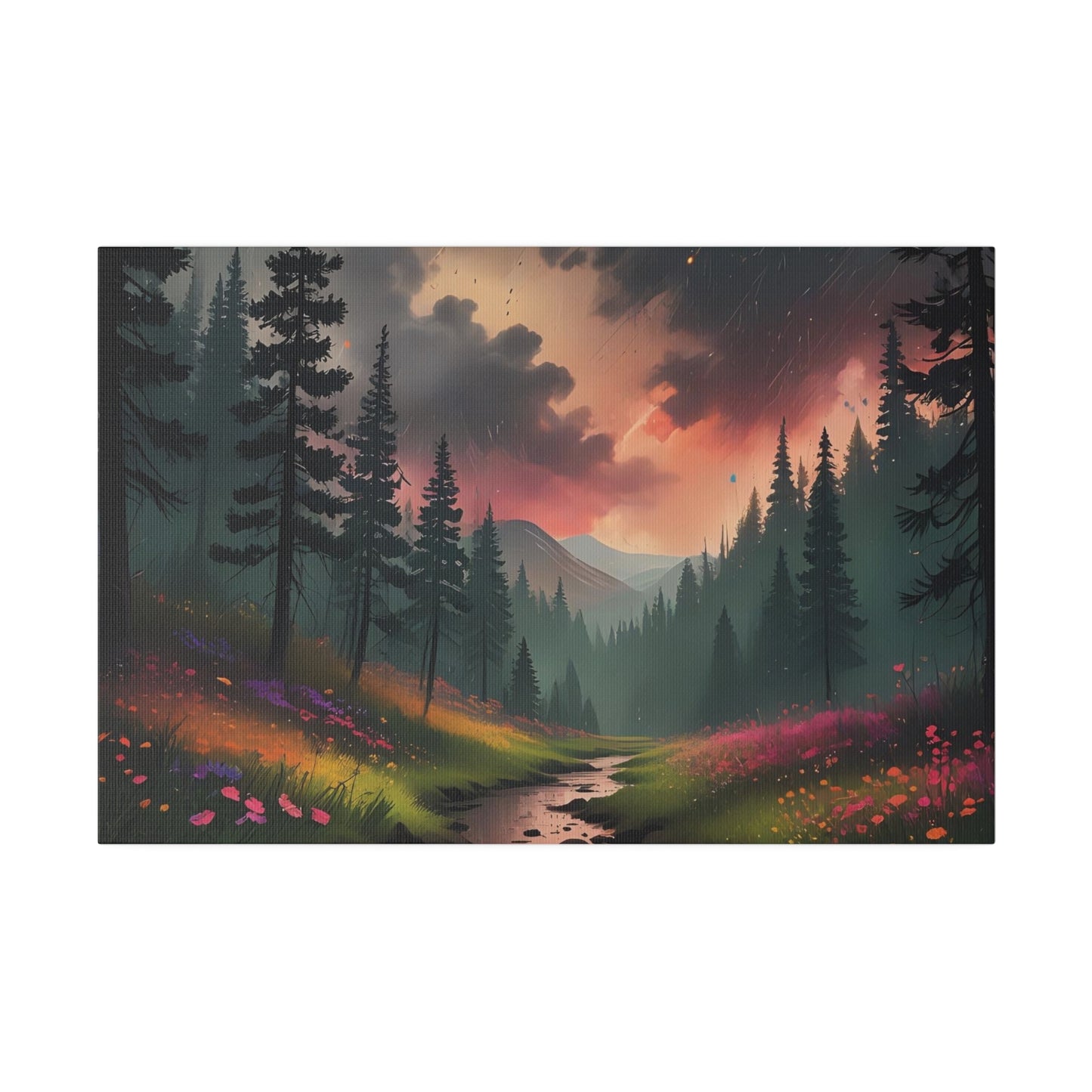 A Mystical Morning, Wall Art, Matte Canvas, Stretched, 0.75"