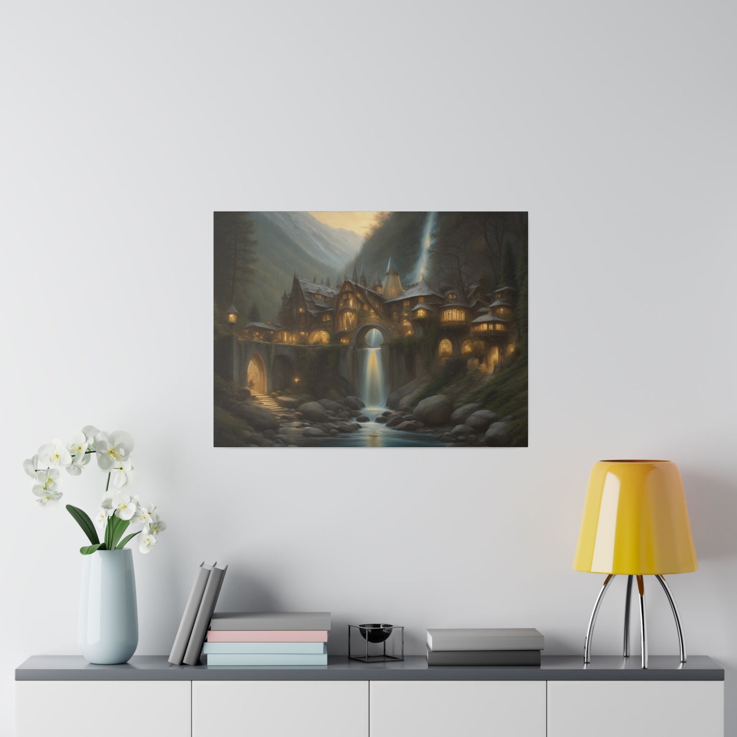 Rivendell, Wall Art, Matte Canvas, Stretched, 0.75"