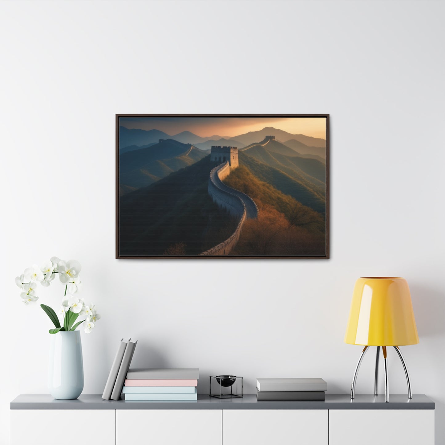 Great Wall, Wall Art,Gallery Canvas Wraps, Horizontal Frame