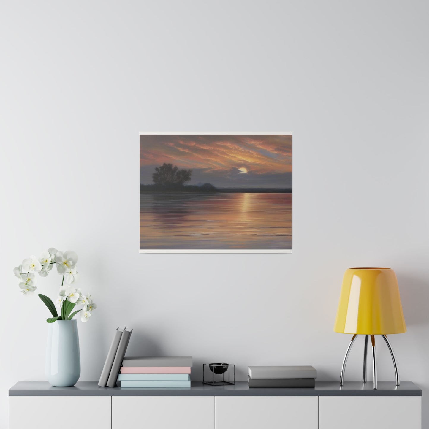 Sun Rise, Wall Art, Matte Canvas, Stretched, 0.75"