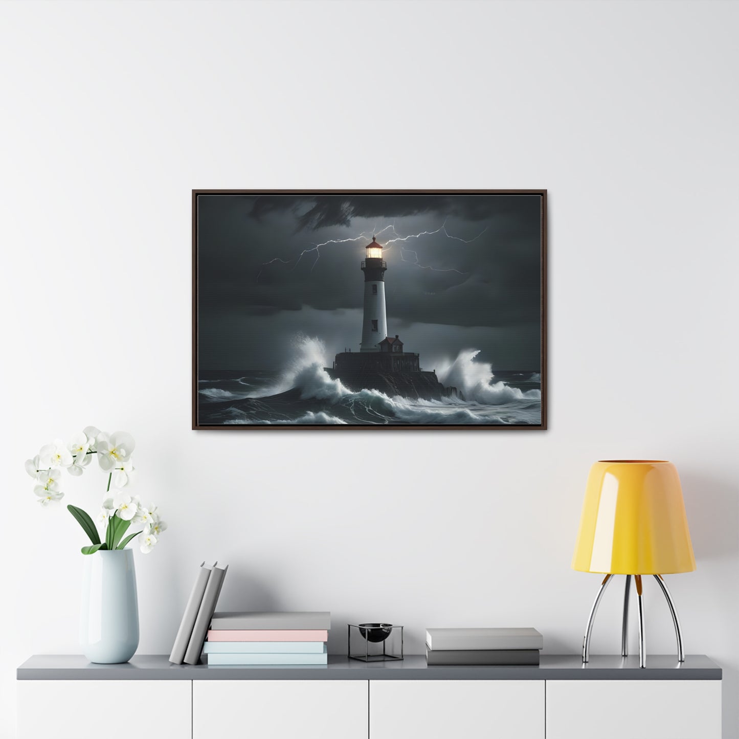 Light House, Wall Art, Gallery Canvas Wraps, Horizontal Frame