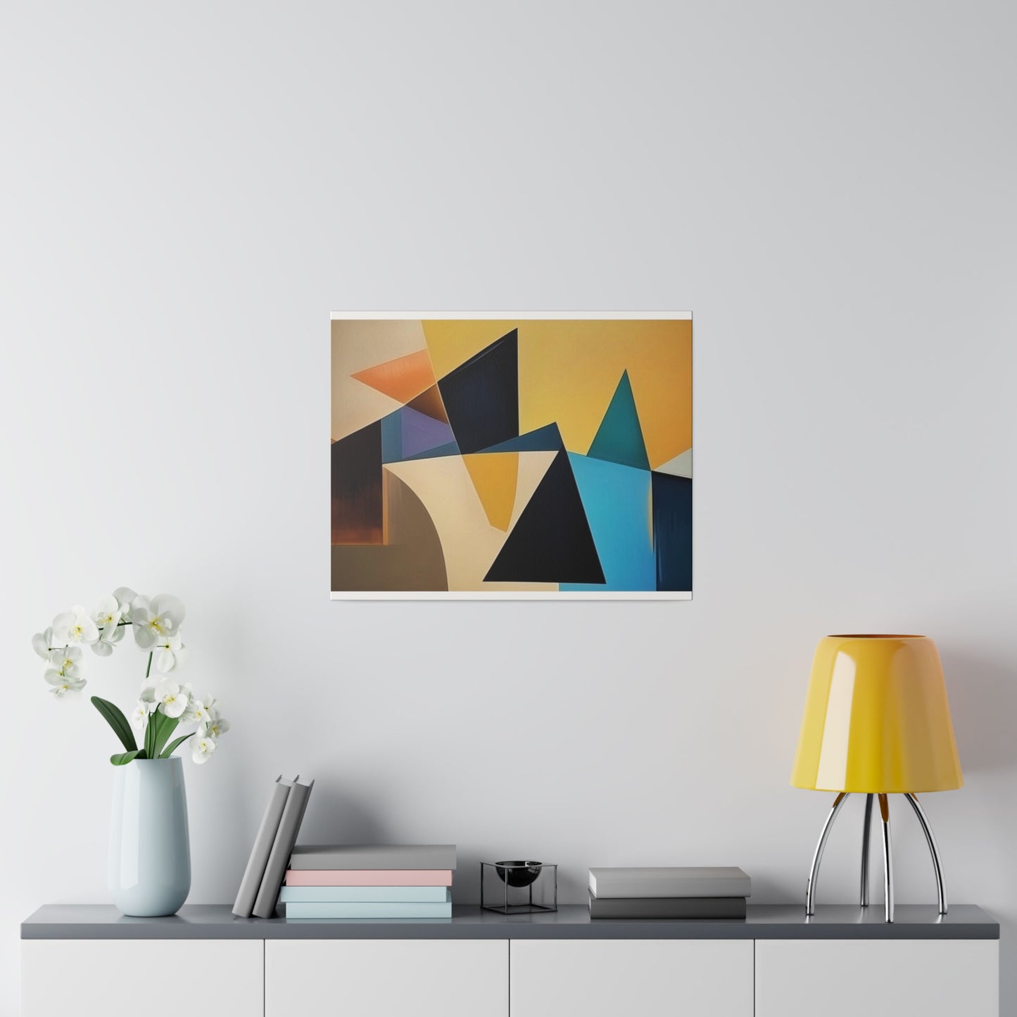 Abstract, Wall Art, Matte Canvas, Stretched, 0.75"