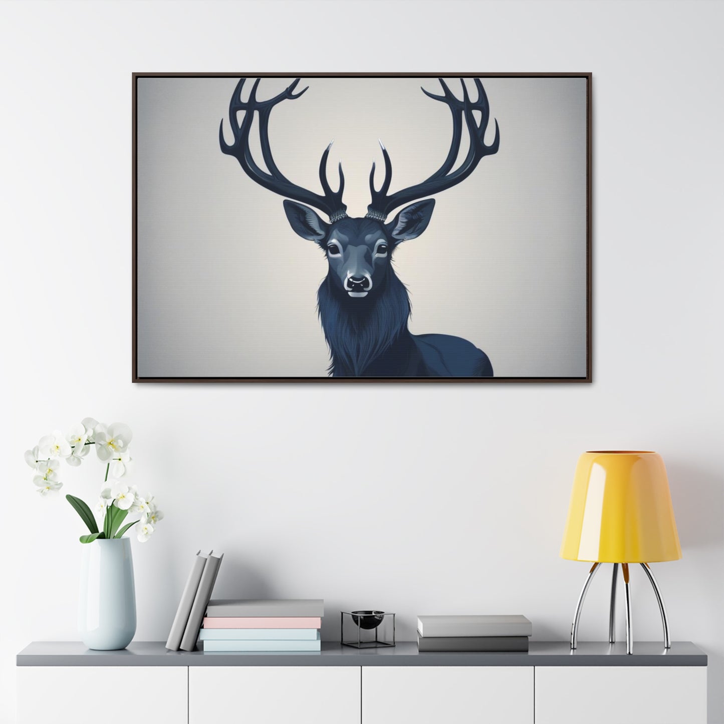 Deer Antlers, Wall Art, Gallery Canvas Wraps, Horizontal Frame