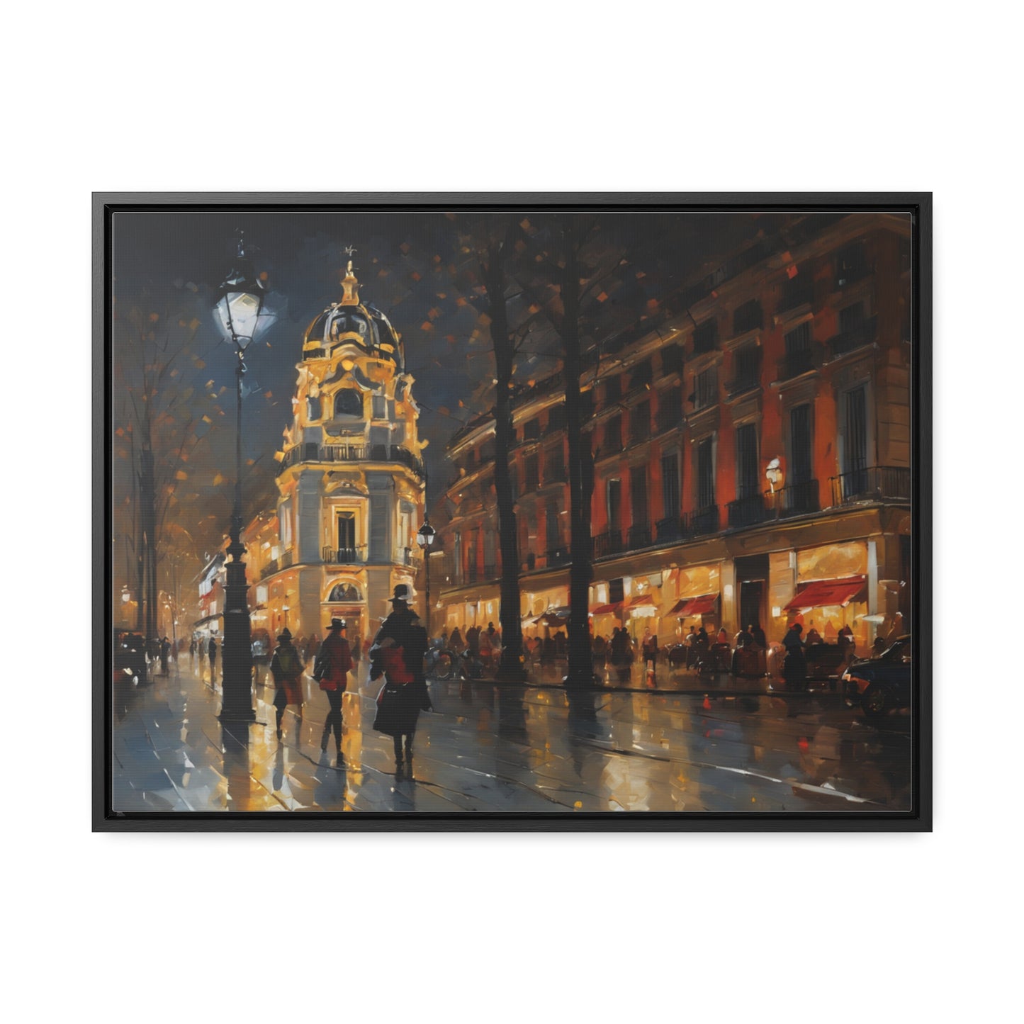 Town Center, Wall Art, Gallery Canvas Wraps, Horizontal Frame