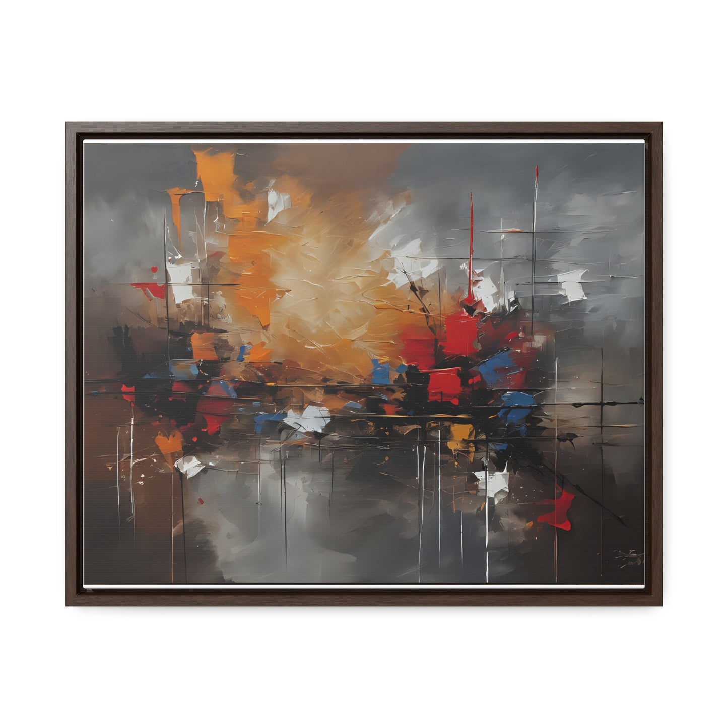 Abstract, Wall Art, Gallery Canvas Wraps, Horizontal Frame