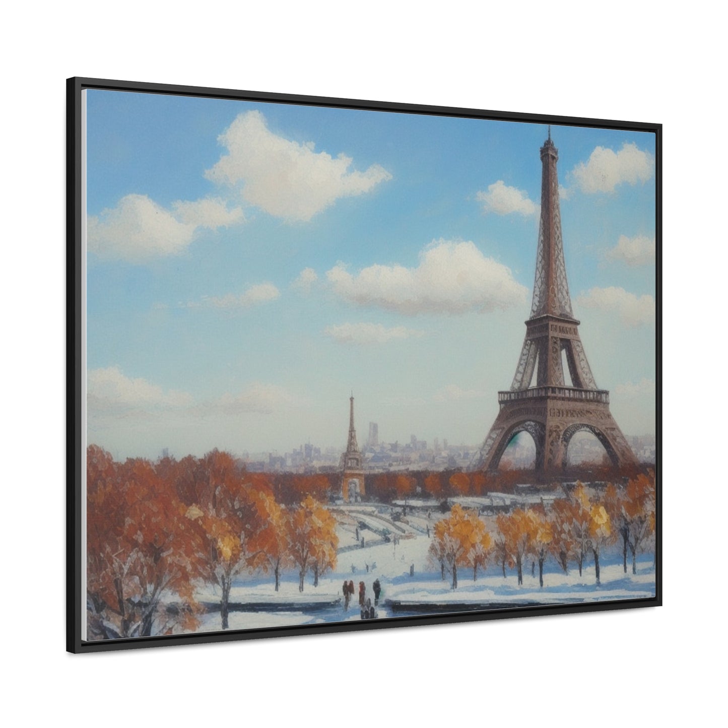 Eiffel Tower, Wall Art, Gallery Canvas Wraps, Horizontal Frame