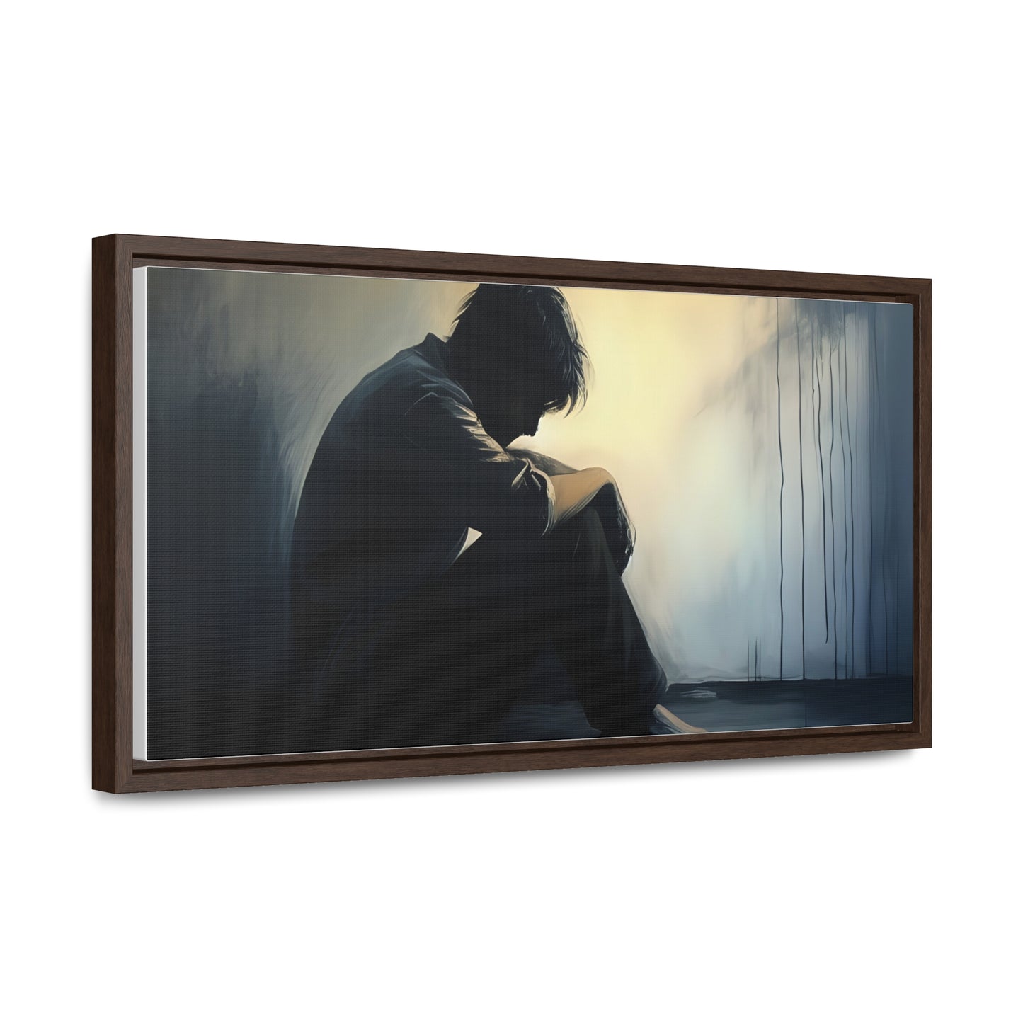 Gloomy, Wall Art, Gallery Canvas Wraps, Horizontal Frame