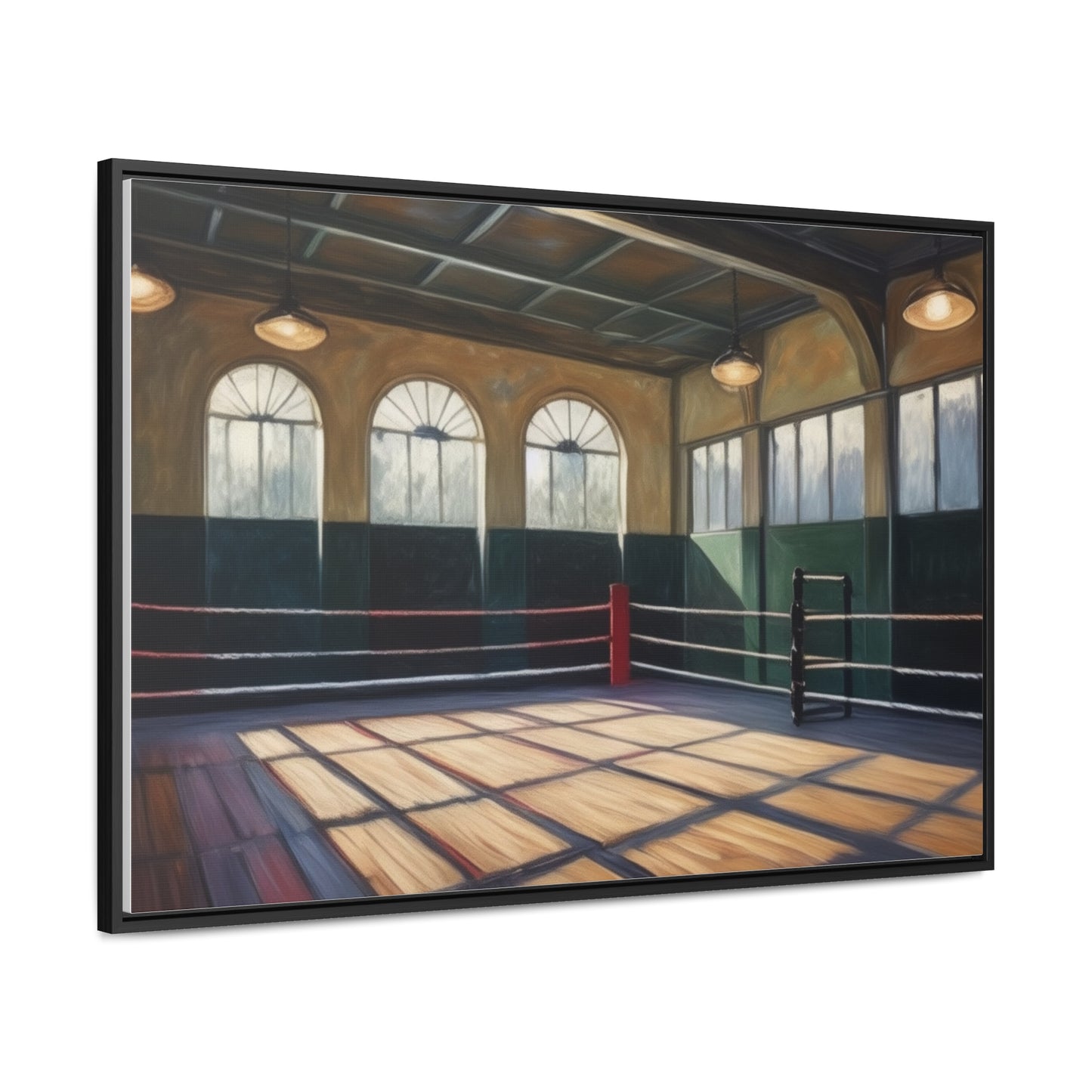 Boxing Gym, Wall Art, Gallery Canvas Wraps, Horizontal Frame