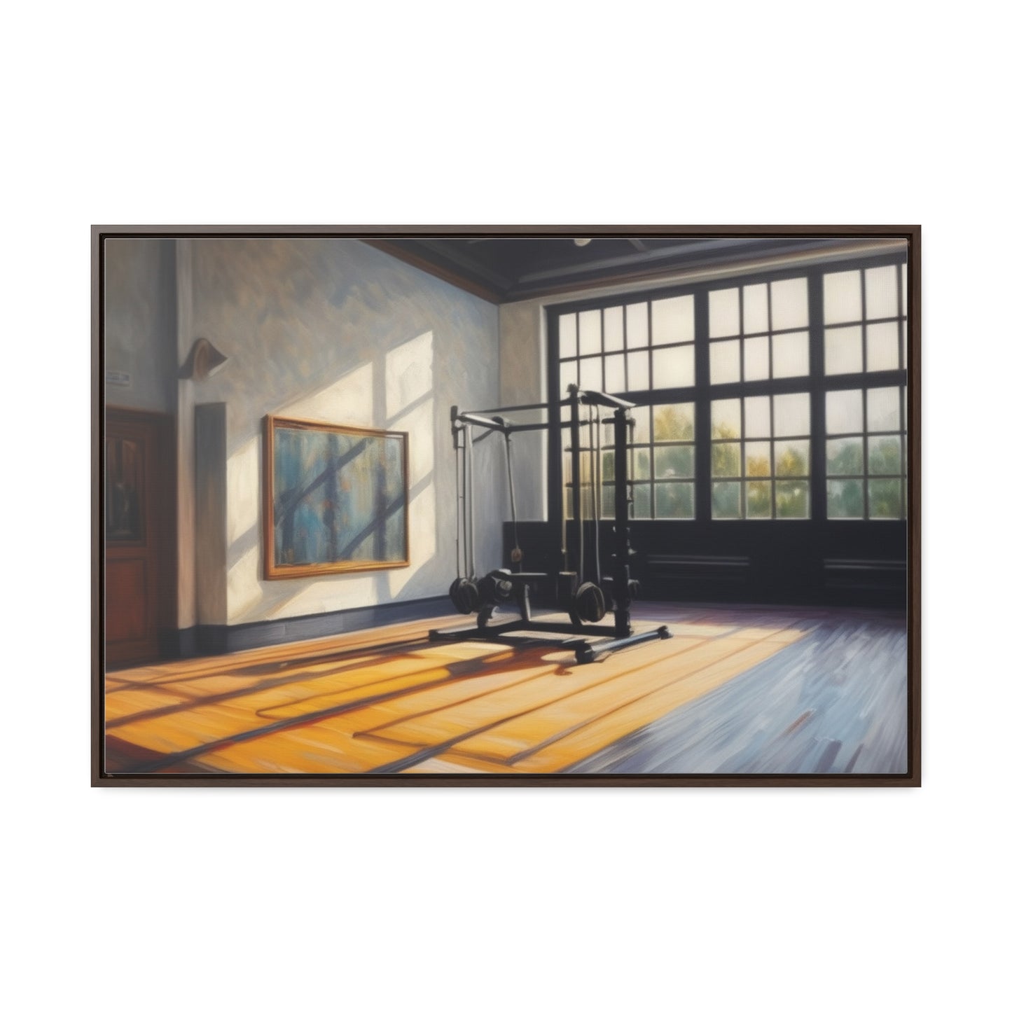 Gym, Workout, Wall Art, Gallery Canvas Wraps, Horizontal Frame