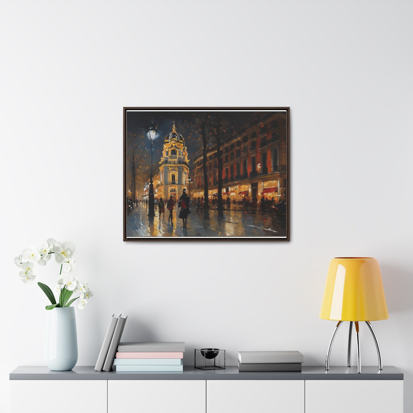 Town Center, Wall Art, Gallery Canvas Wraps, Horizontal Frame