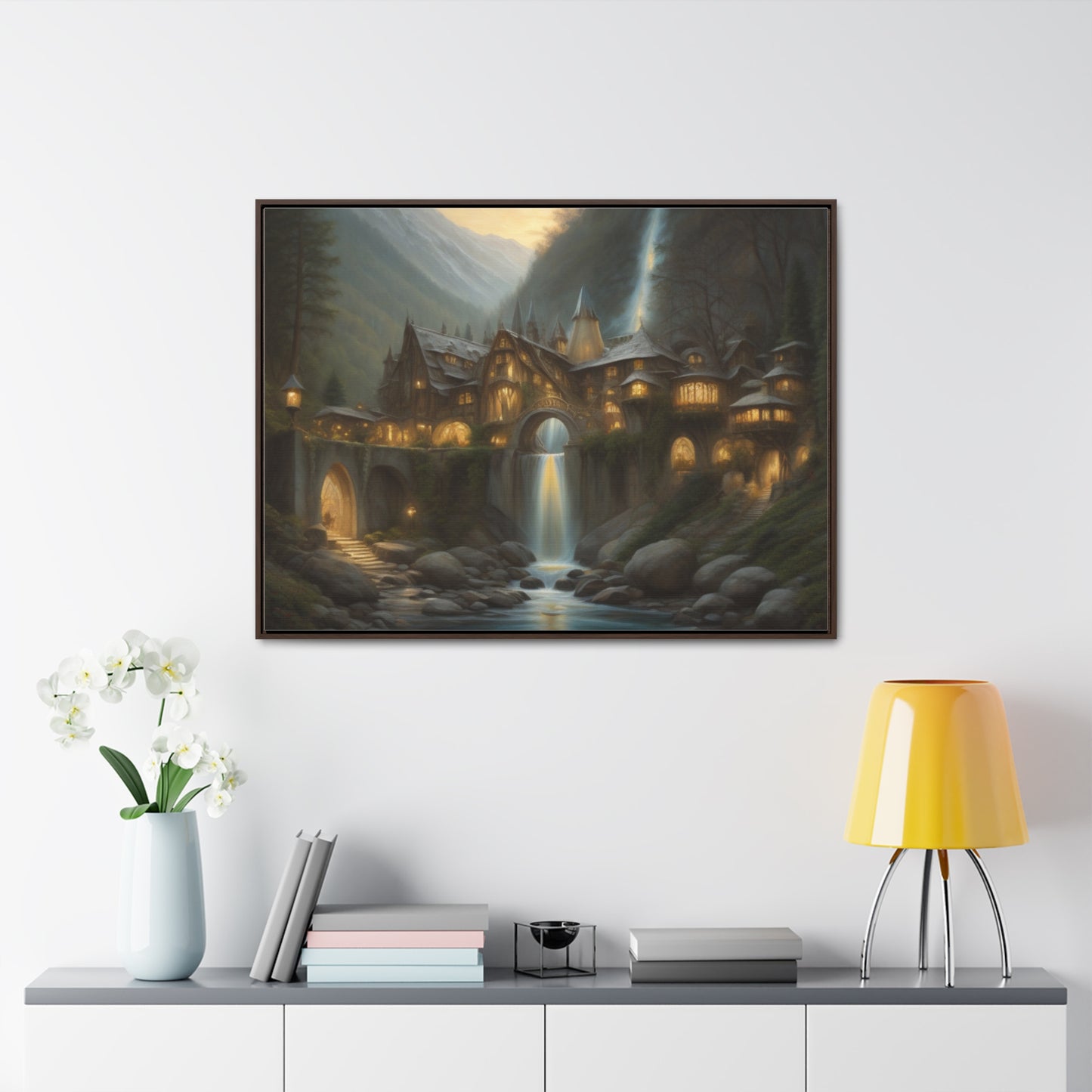 Rivendell, Wall Art, Gallery Canvas Wraps, Horizontal Frame