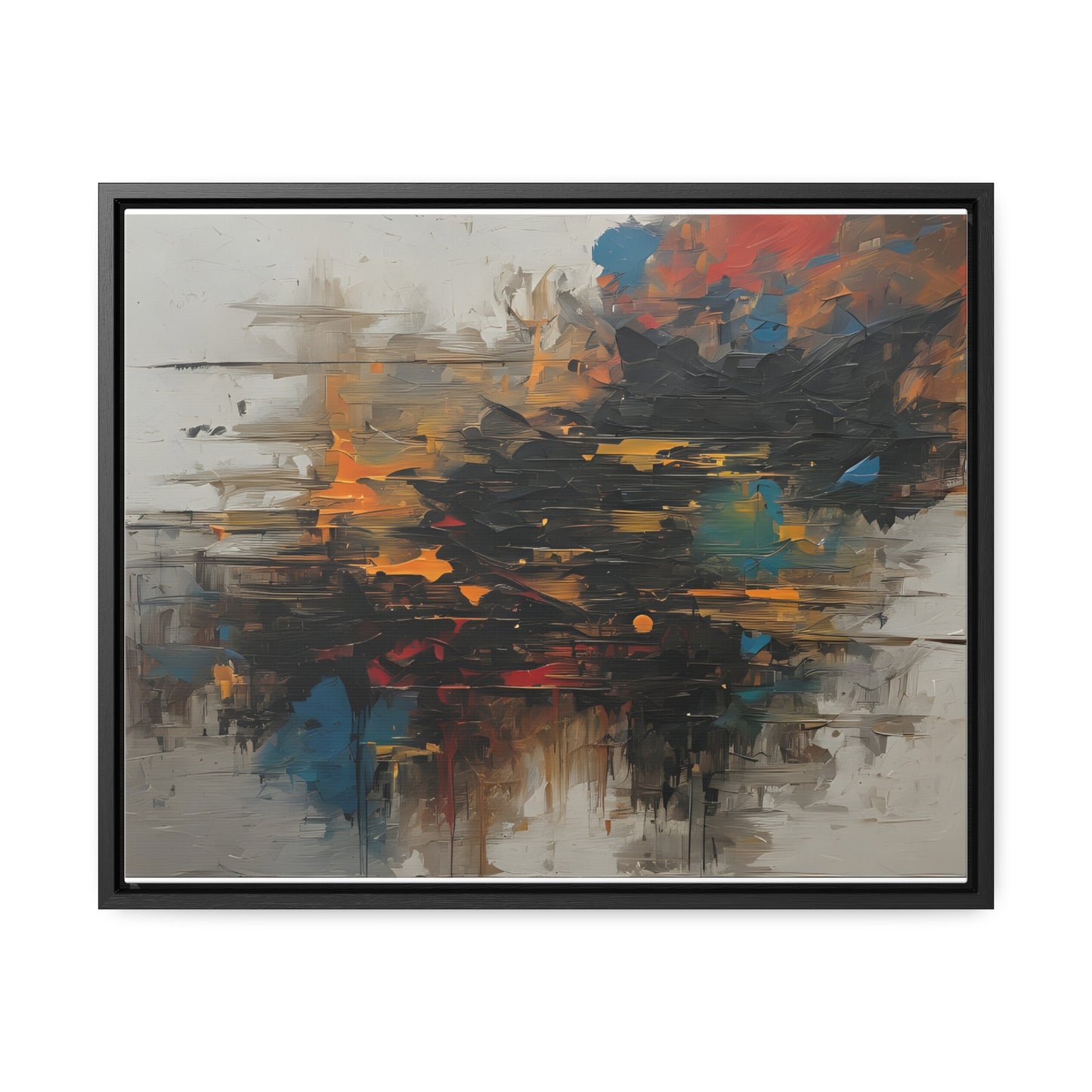 Abstract, Wall Art, Gallery Canvas Wraps, Horizontal Frame