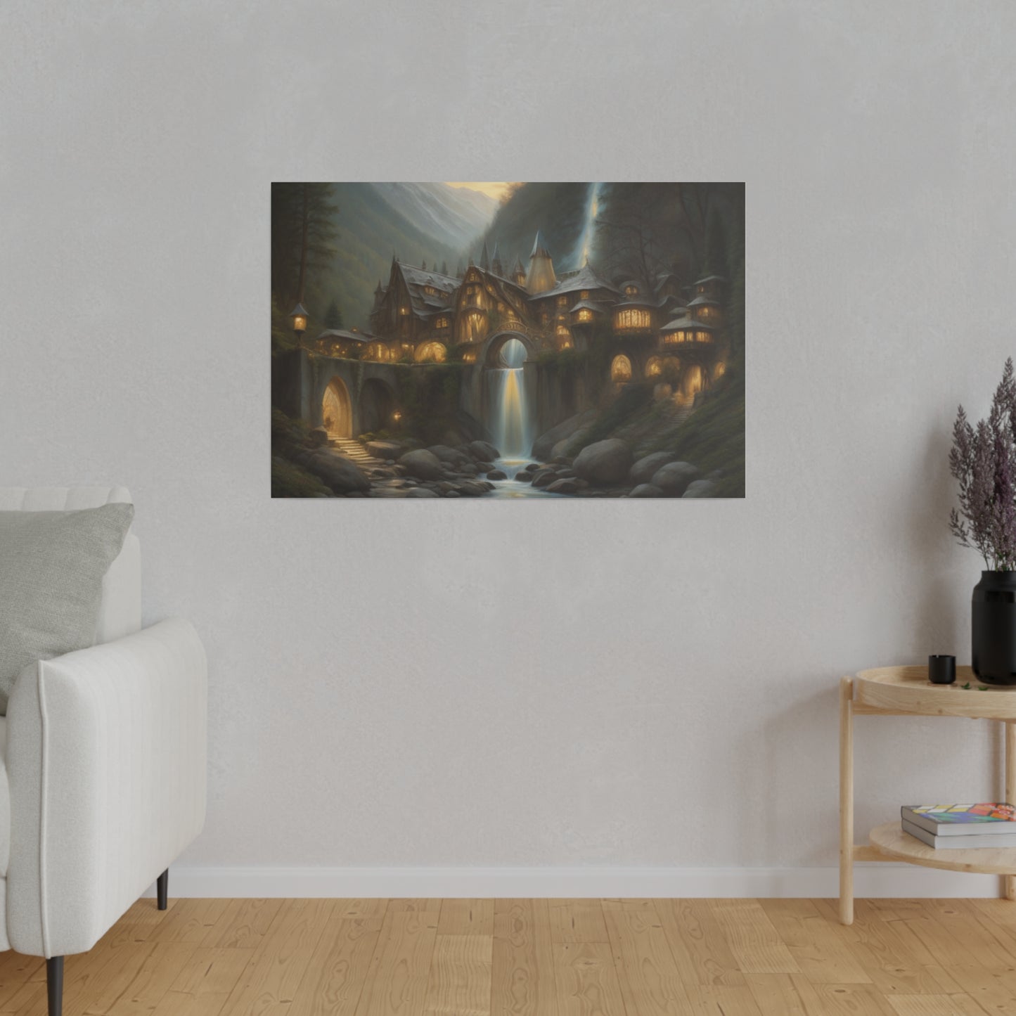 Rivendell, Wall Art, Matte Canvas, Stretched, 0.75"