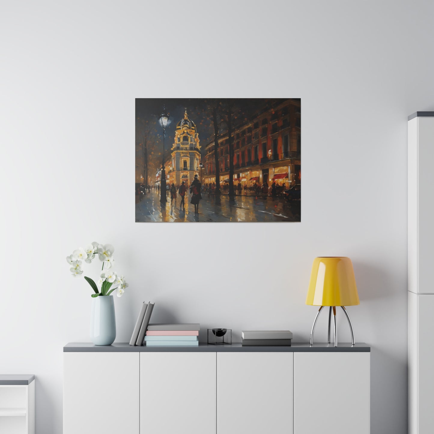 Town Center, Wall Art, Matte Canvas, Stretched, 0.75"