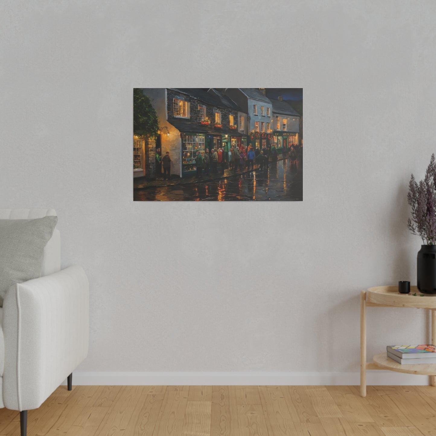 The Pub, Wall Art, Matte Canvas, Stretched, 0.75"