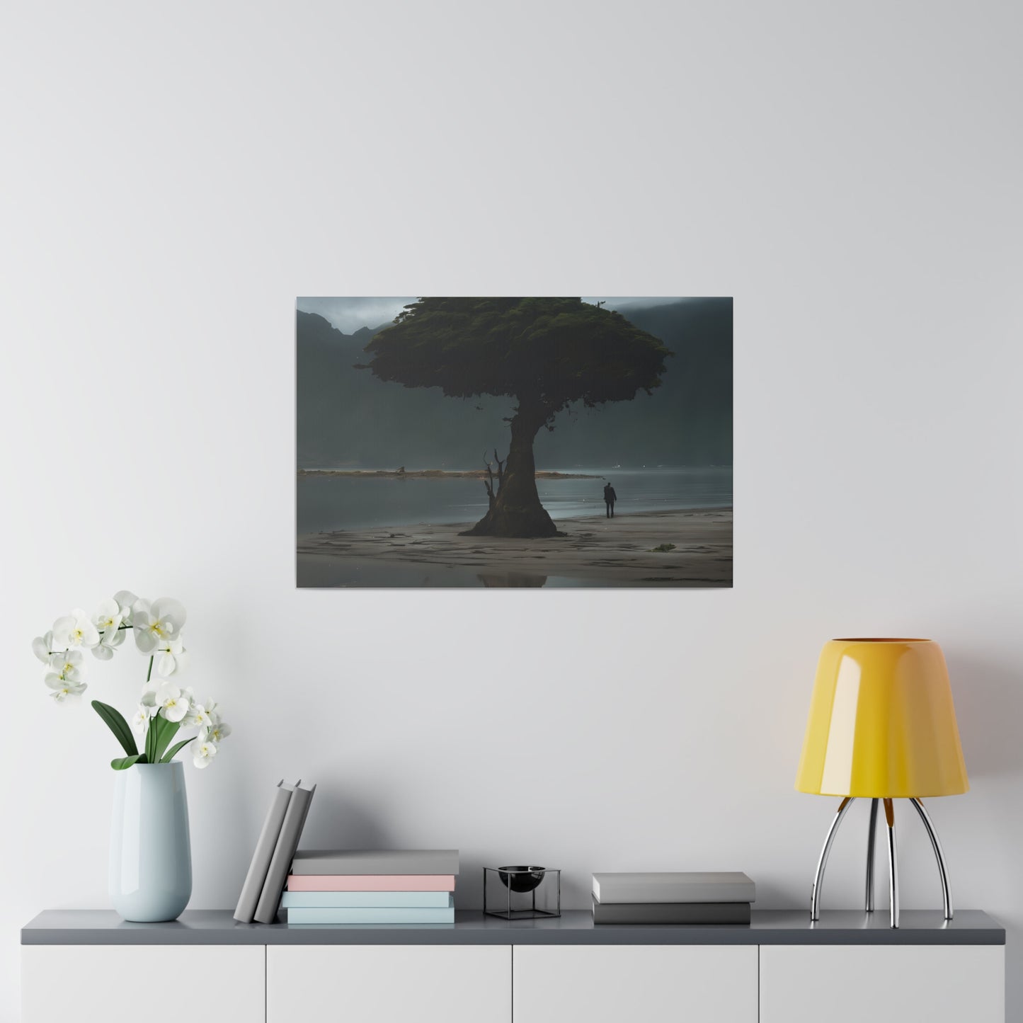 Tree, Wall Art, Matte Canvas, Stretched, 0.75"