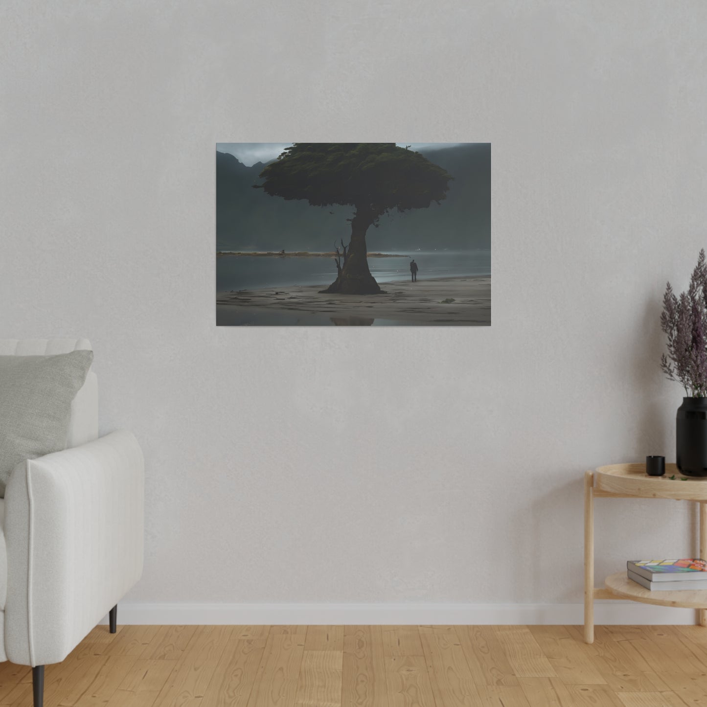 Tree, Wall Art, Matte Canvas, Stretched, 0.75"