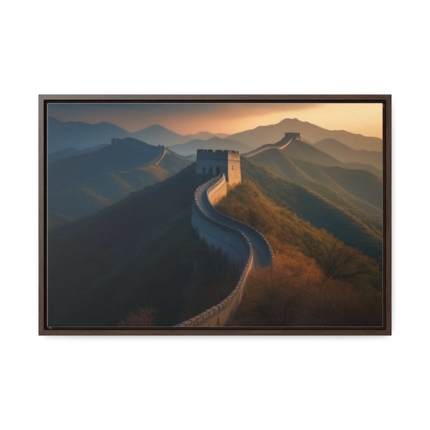 Great Wall, Wall Art,Gallery Canvas Wraps, Horizontal Frame