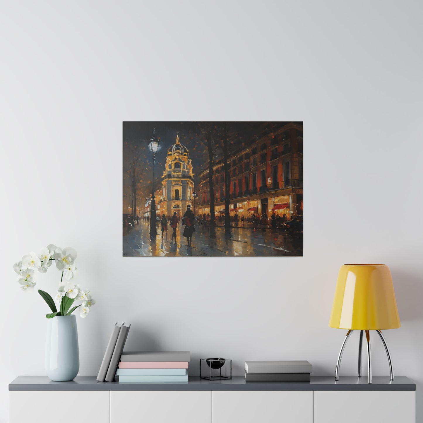 Town Center, Wall Art, Matte Canvas, Stretched, 0.75"