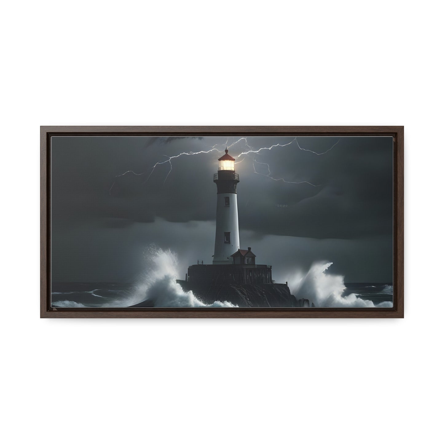 Light House, Wall Art, Gallery Canvas Wraps, Horizontal Frame