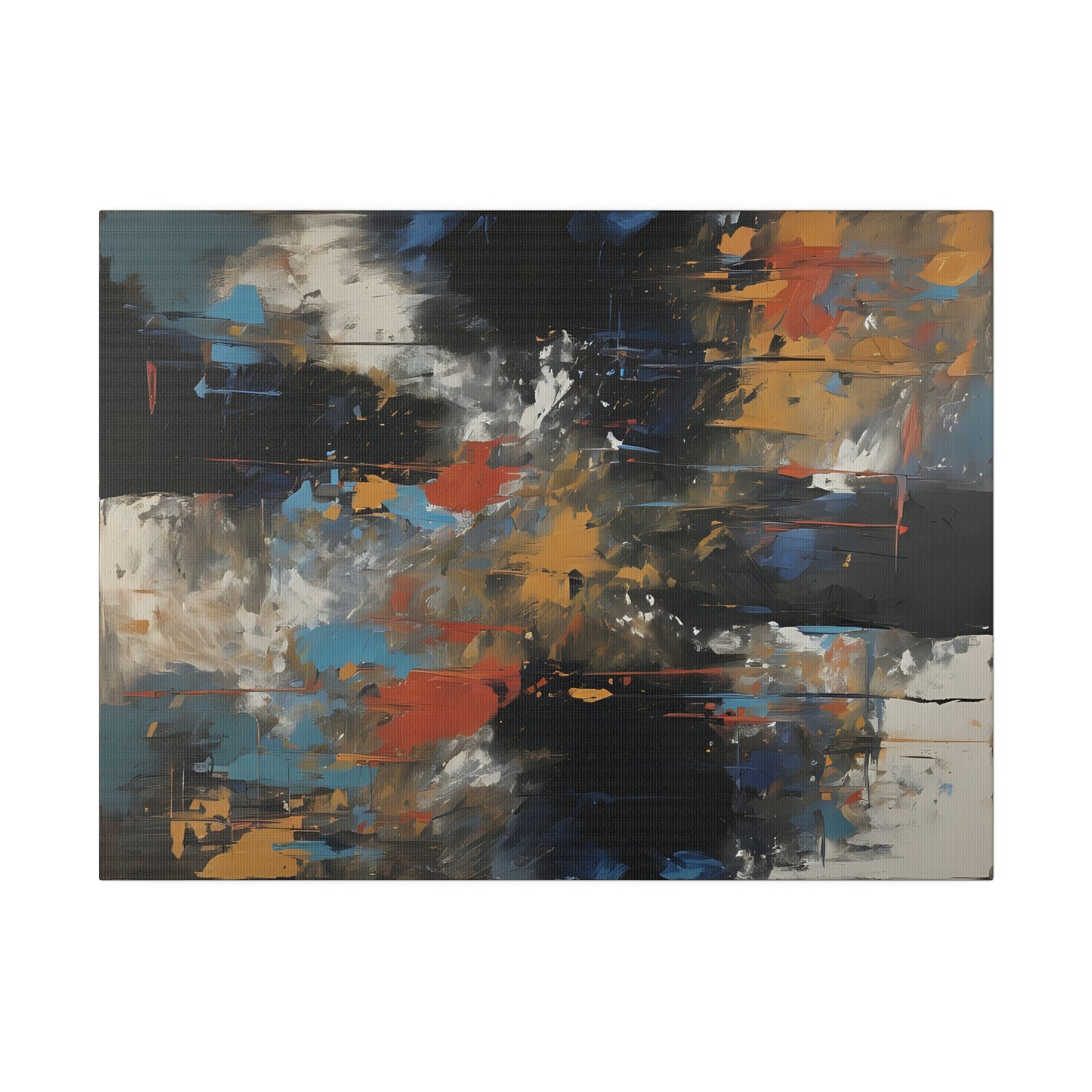 Abstract, Wall Art, Matte Canvas, Stretched, 0.75"