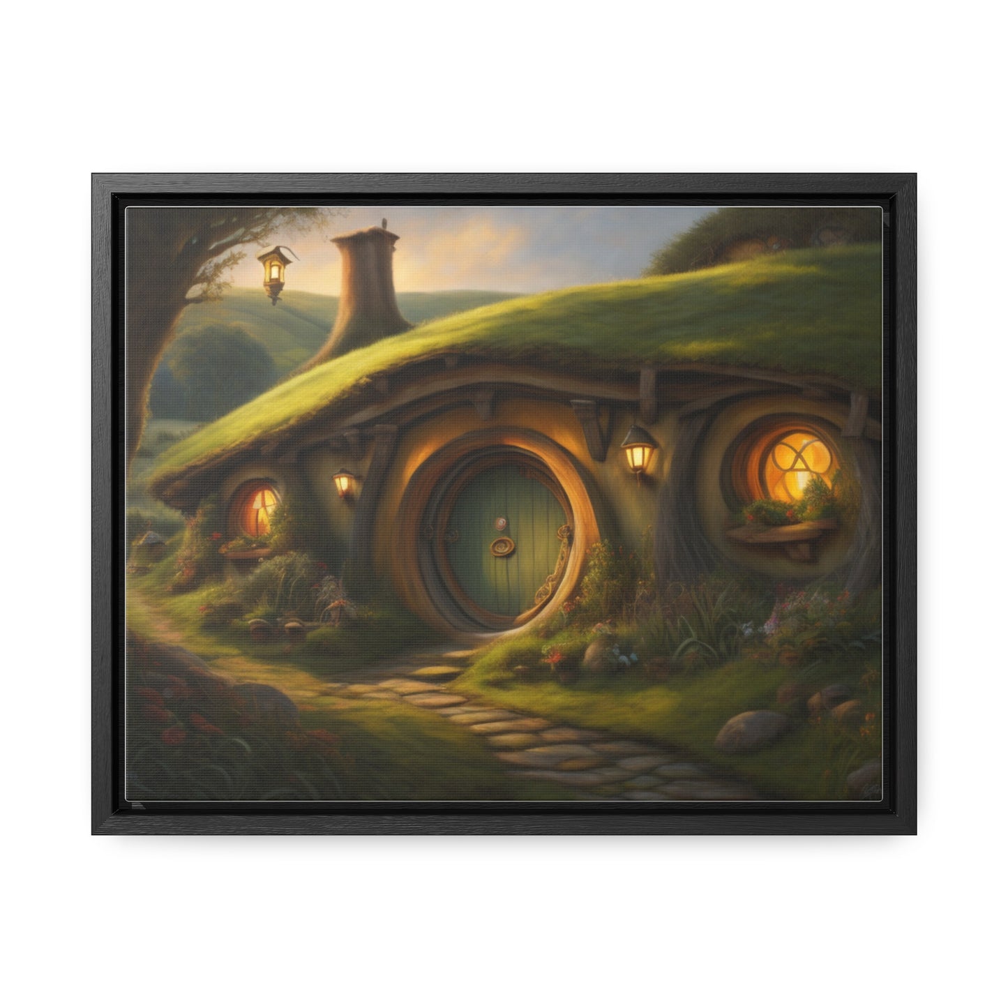 Hobbiton, Wall Art, Gallery Canvas Wraps, Horizontal Frame