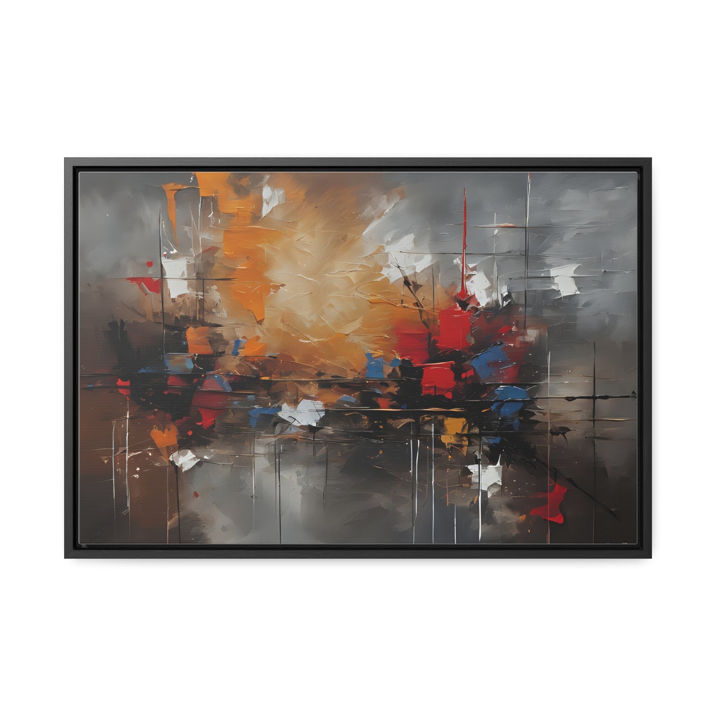 Abstract, Wall Art, Gallery Canvas Wraps, Horizontal Frame