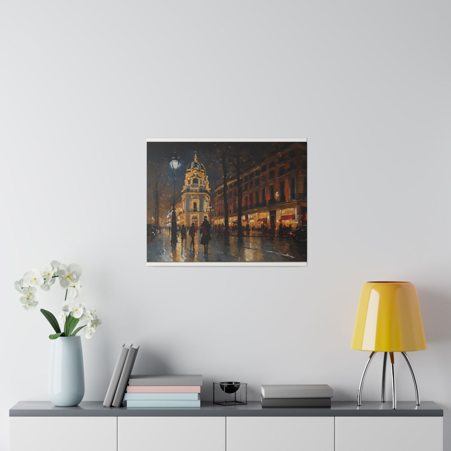 Town Center, Wall Art, Matte Canvas, Stretched, 0.75"