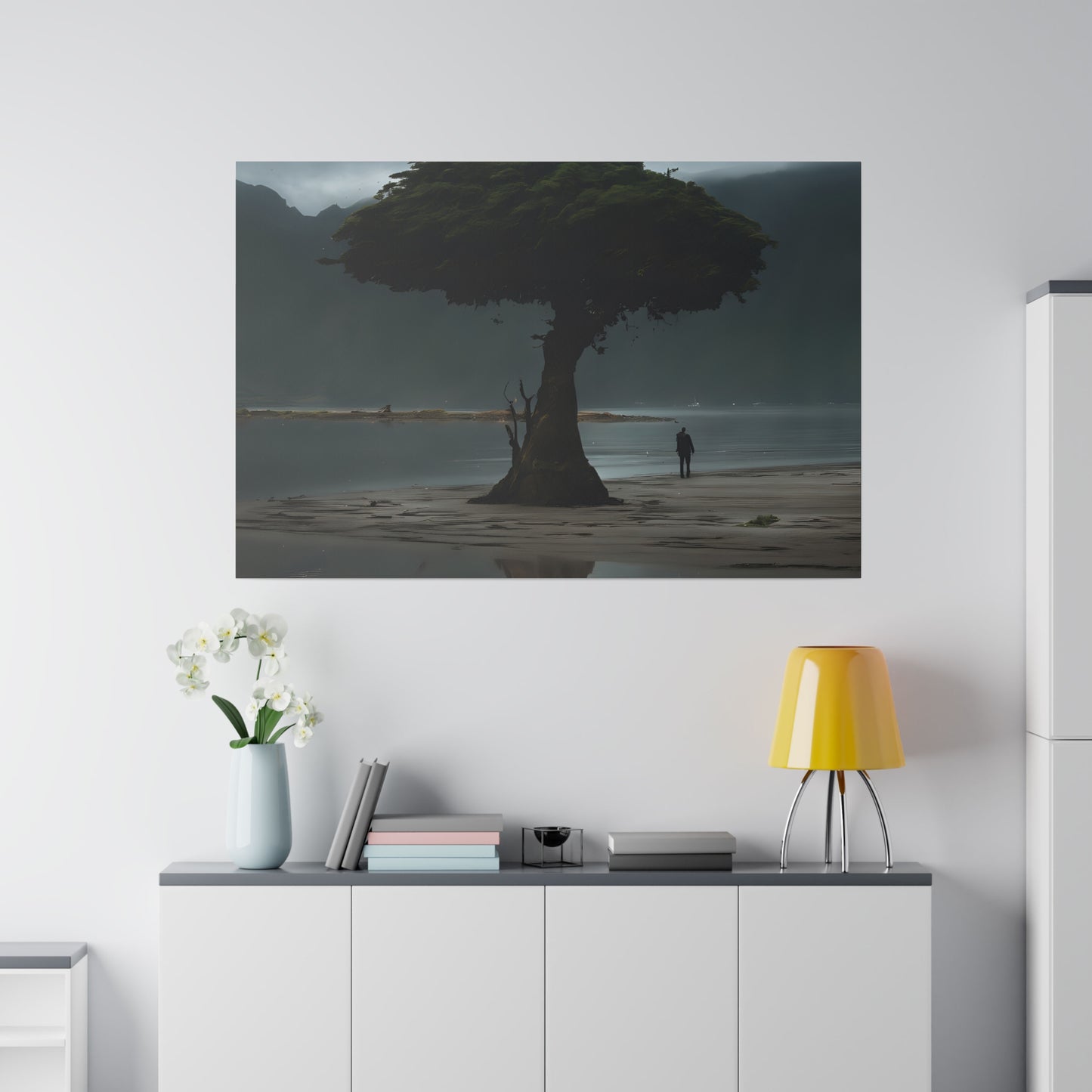 Tree, Wall Art, Matte Canvas, Stretched, 0.75"