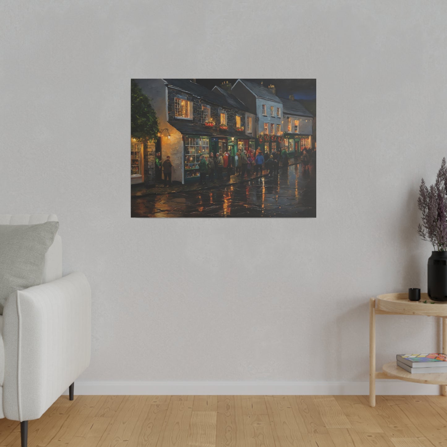 The Pub, Wall Art, Matte Canvas, Stretched, 0.75"