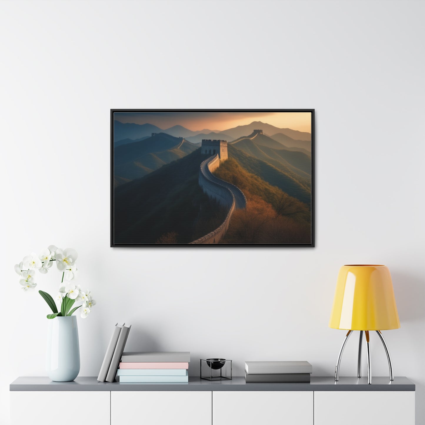 Great Wall, Wall Art,Gallery Canvas Wraps, Horizontal Frame