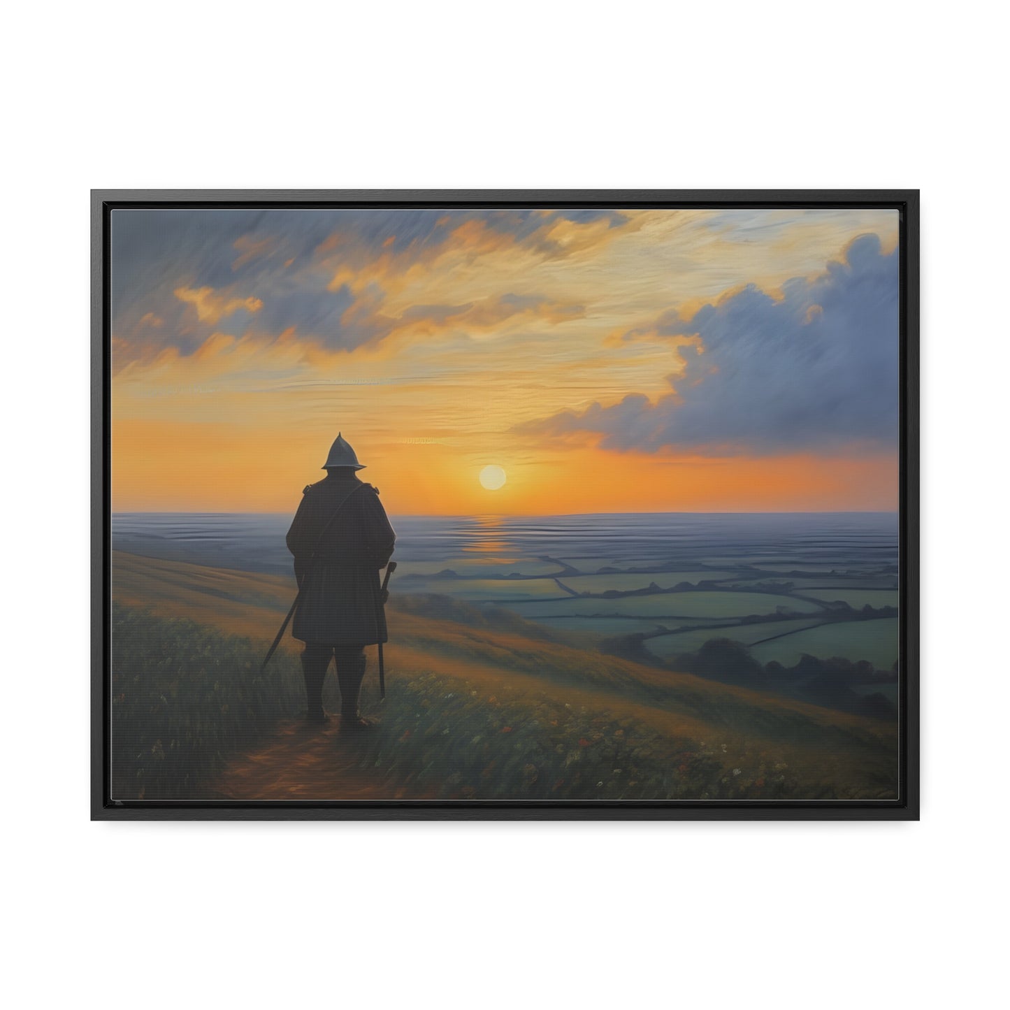 Contemplation, Wall Art, Gallery Canvas Wraps, Horizontal Frame