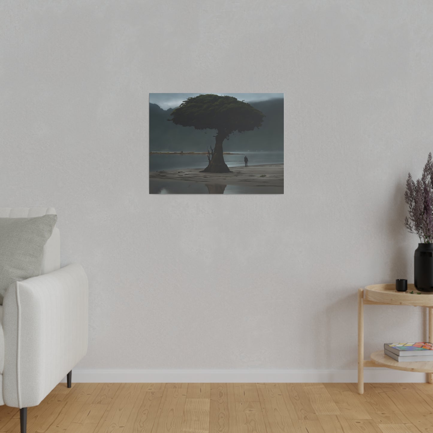 Tree, Wall Art, Matte Canvas, Stretched, 0.75"