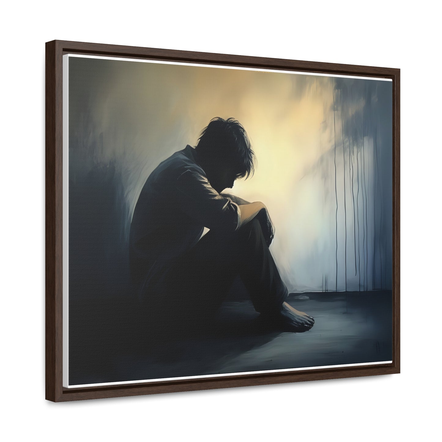 Gloomy, Wall Art, Gallery Canvas Wraps, Horizontal Frame