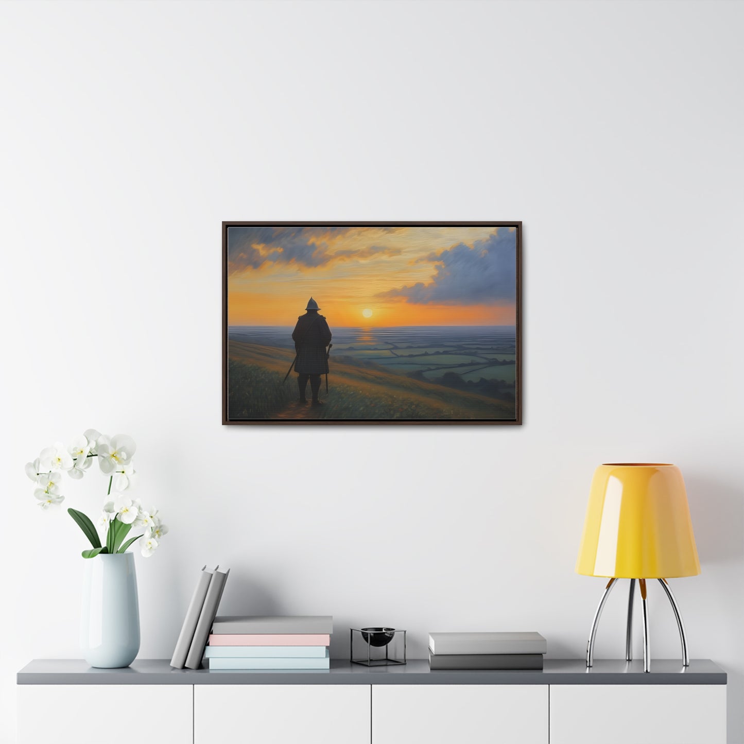 Contemplation, Wall Art, Gallery Canvas Wraps, Horizontal Frame