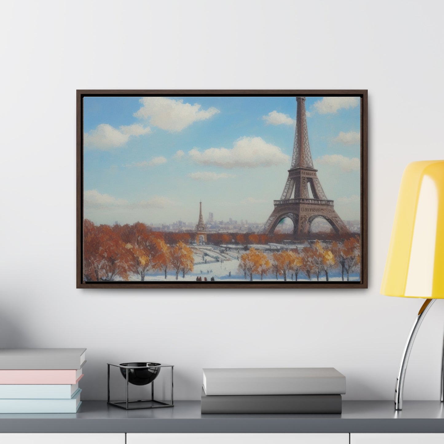 Eiffel Tower, Wall Art, Gallery Canvas Wraps, Horizontal Frame