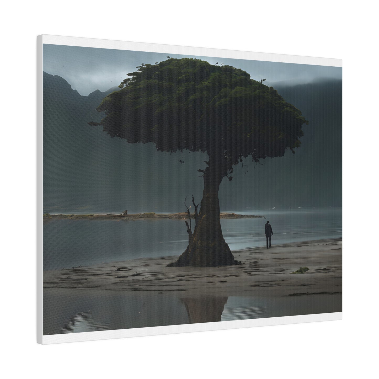 Tree, Wall Art, Matte Canvas, Stretched, 0.75"