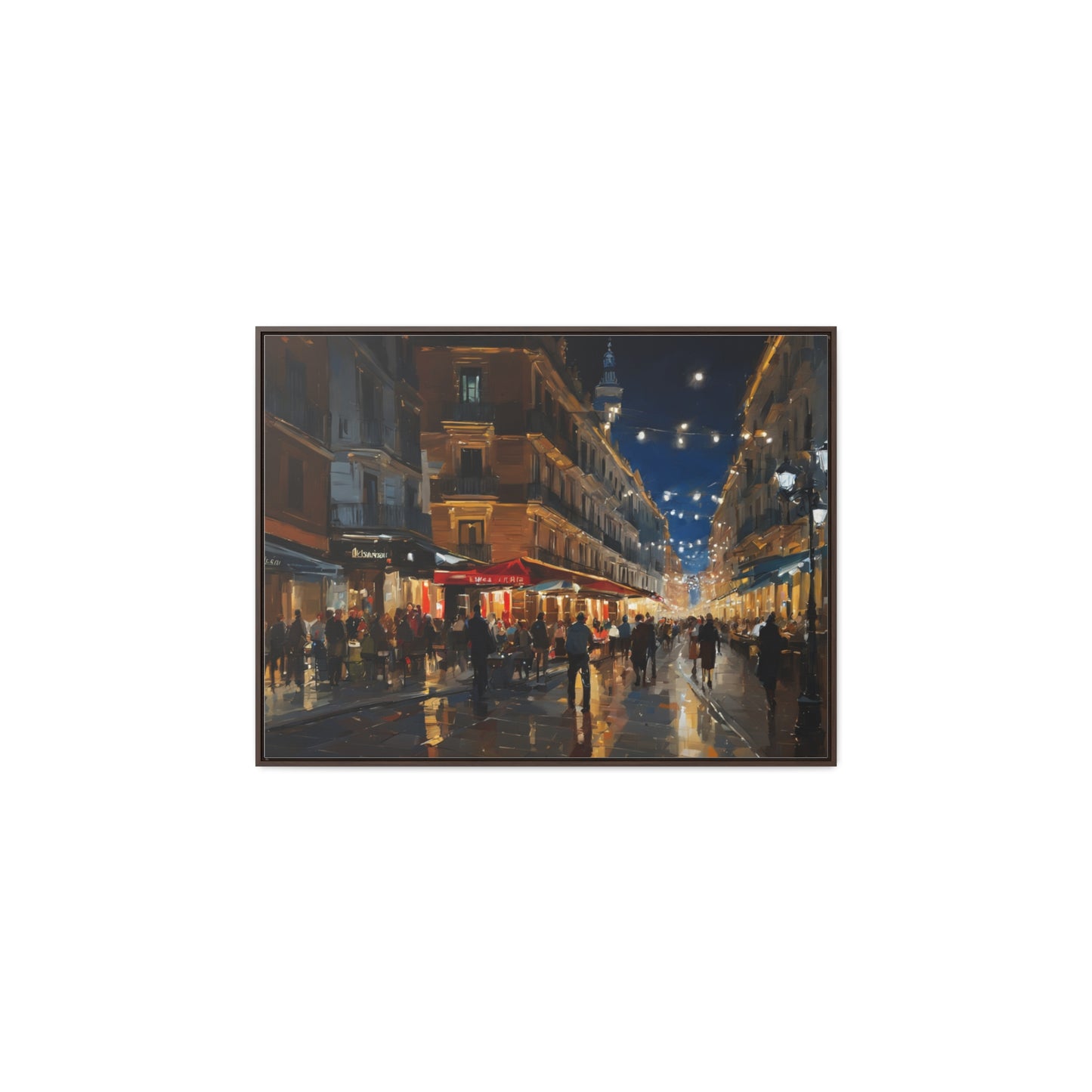 Calm night, Wall Art, Gallery Canvas Wraps, Horizontal Frame