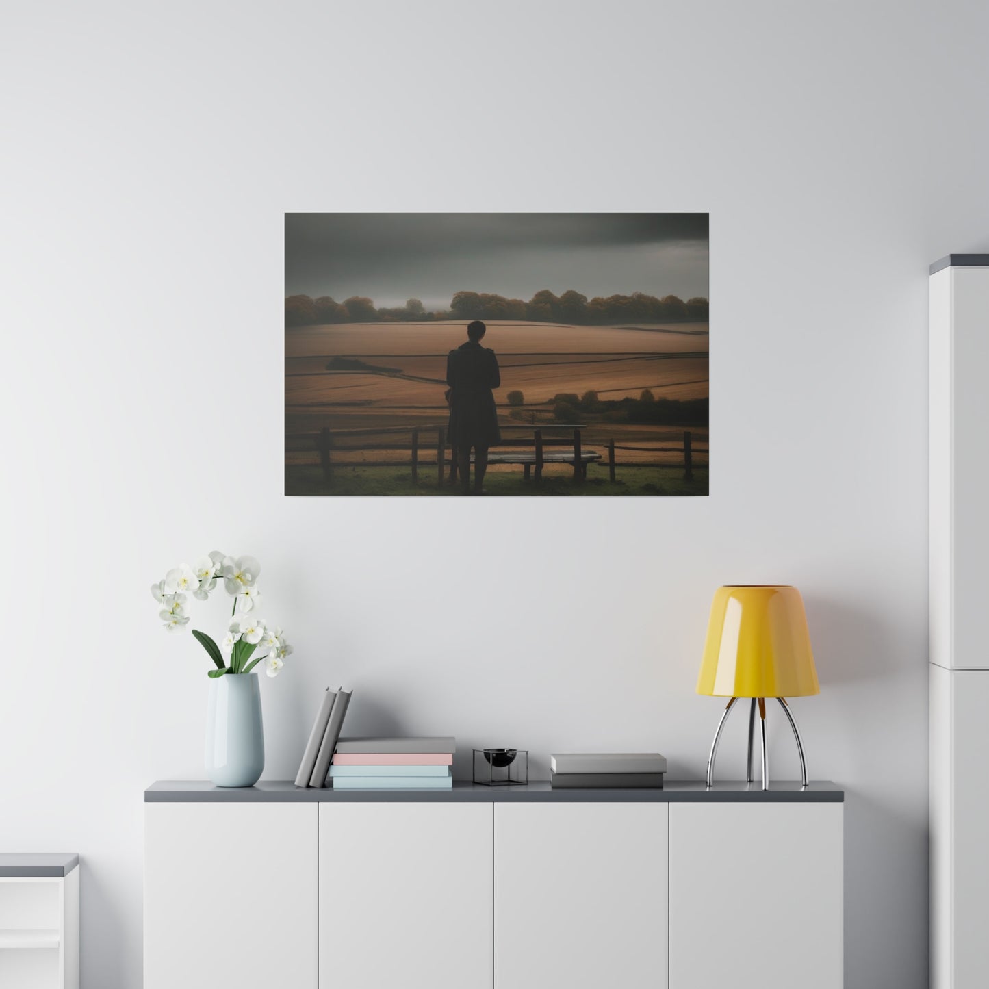 Alone, Wall Art, Matte Canvas, Stretched, 0.75"