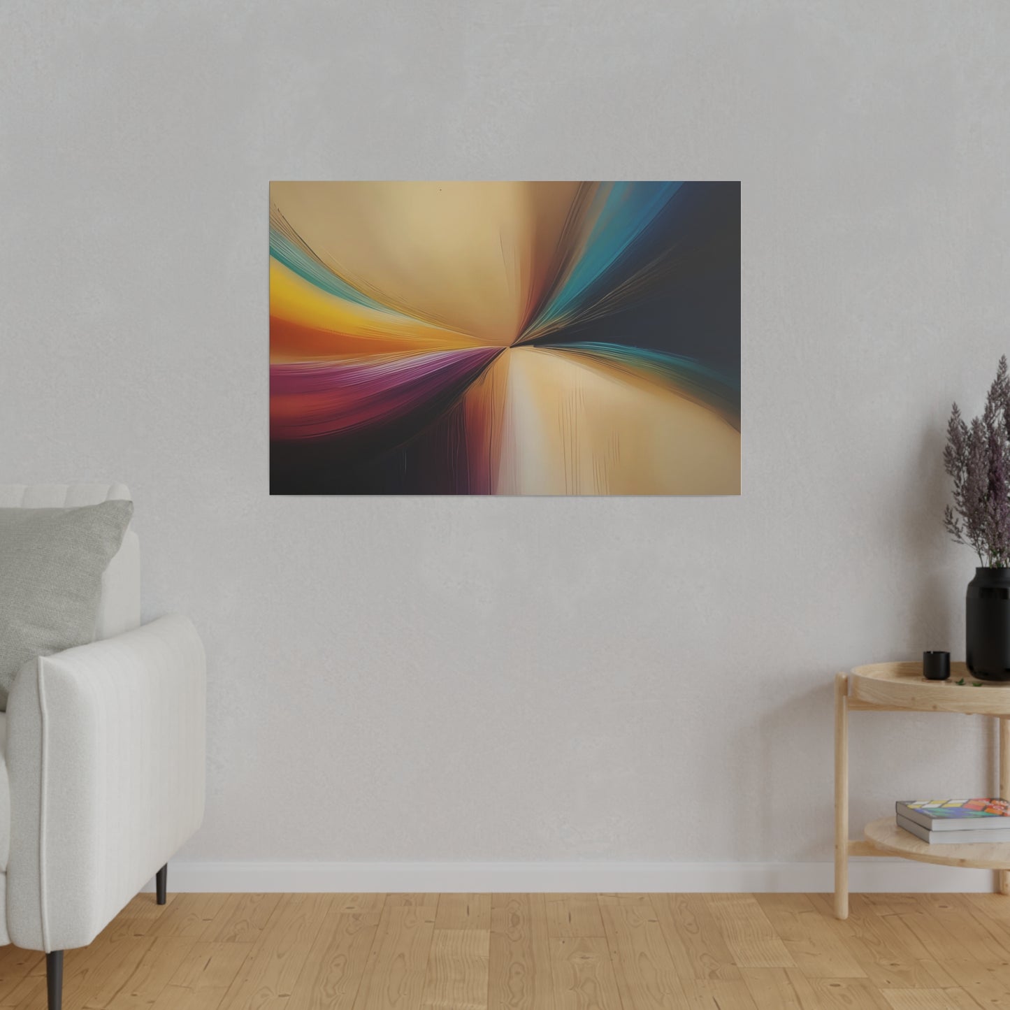 Color, Wall Art, Matte Canvas, Stretched, 0.75"